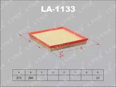 Воздушный фильтр LYNXauto LA-1133
