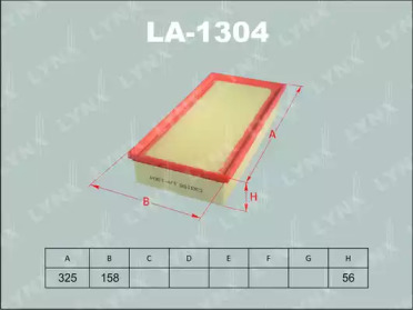 Фильтр LYNXauto LA-1304