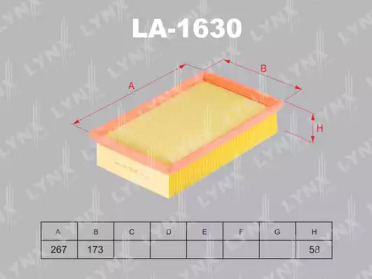 Фильтр LYNXauto LA-1630