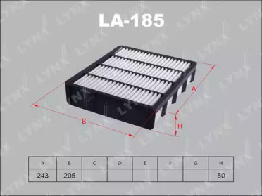 Фильтр LYNXauto LA-185