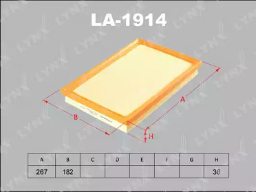 Фильтр LYNXauto LA-1914