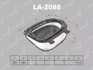 Фильтр LYNXauto LA-2088