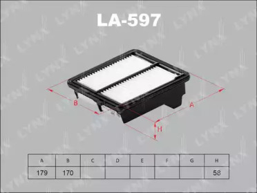 Фильтр LYNXauto LA-597