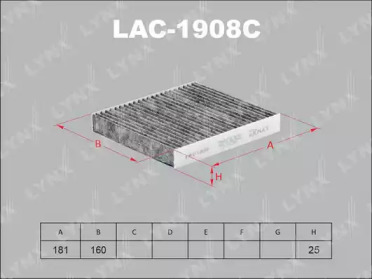 Фильтр LYNXauto LAC-1908C