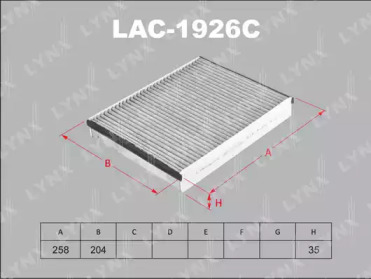 Фильтр LYNXauto LAC-1926C