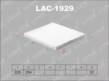 Фильтр LYNXauto LAC-1929