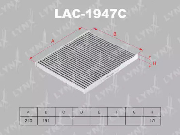 Фильтр LYNXauto LAC-1947C