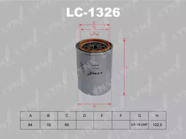 Фильтр LYNXauto LC-1326