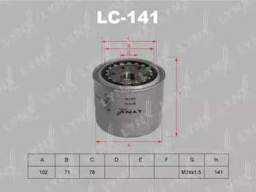 Фильтр LYNXauto LC-141