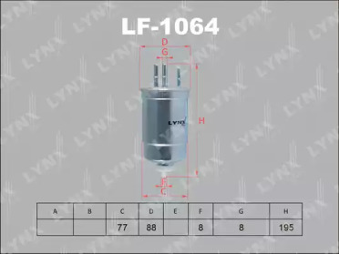 Фильтр LYNXauto LF-1064