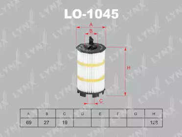 Фильтр LYNXauto LO-1045