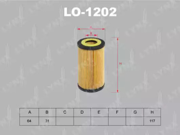 Фильтр LYNXauto LO-1202