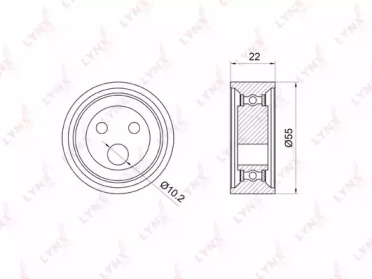 Ролик LYNXauto PB-1052