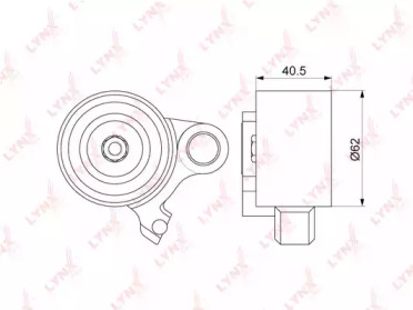 Ролик LYNXauto PB-1206