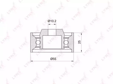 Ролик LYNXauto PB-3009