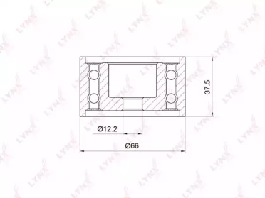 Ролик LYNXauto PB-3037