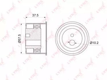 Ролик LYNXauto PB-3165