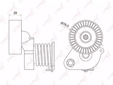 Натяжитель LYNXauto PT-3019