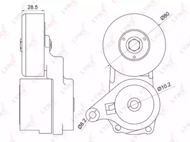 Натяжитель LYNXauto PT-3024