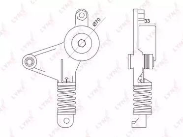 Натяжитель LYNXauto PT-3045