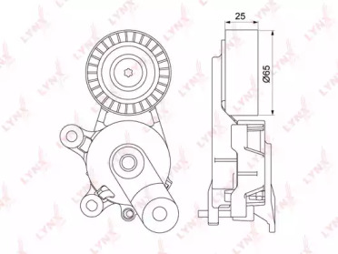 Натяжитель LYNXauto PT-3099