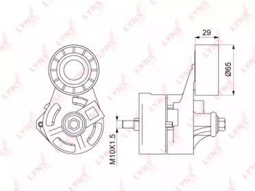 Натяжитель LYNXauto PT-3255