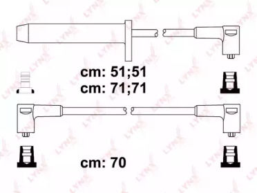 Комплект электропроводки LYNXauto SPC3016
