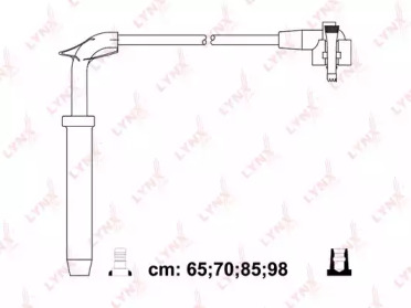 Комплект проводов зажигания LYNXauto SPC3023