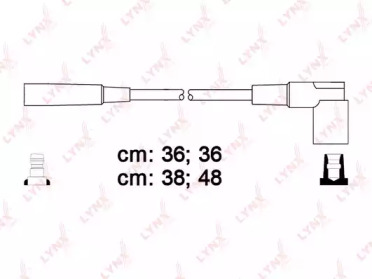 Комплект электропроводки LYNXauto SPC4615