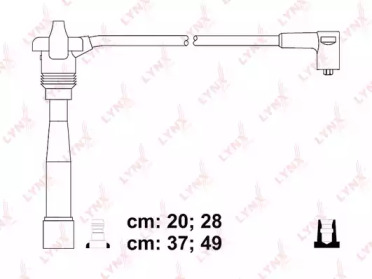 Комплект электропроводки LYNXauto SPC4837