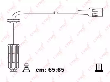 Комплект проводов зажигания LYNXauto SPC5323