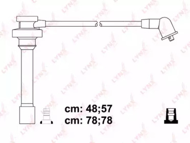 Комплект электропроводки LYNXauto SPC5507