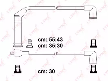 Комплект электропроводки LYNXauto SPC5513