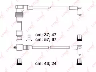 Комплект электропроводки LYNXauto SPC5912