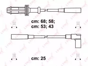 Комплект электропроводки LYNXauto SPC6112