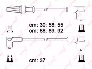 Комплект электропроводки LYNXauto SPC6122