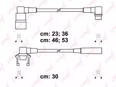 Комплект проводов зажигания LYNXauto SPC6326