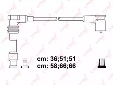 Комплект электропроводки LYNXauto SPC6702