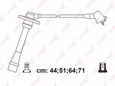 Комплект электропроводки LYNXauto SPC7551