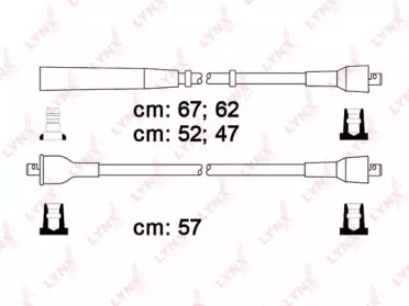 Комплект электропроводки LYNXauto SPC7822