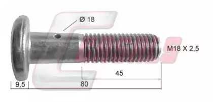 Болт CASALS 21128