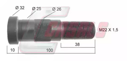 Болт CASALS 21137