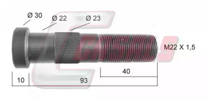 Болт CASALS 21139