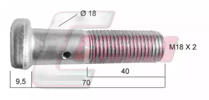 Болт CASALS 21151