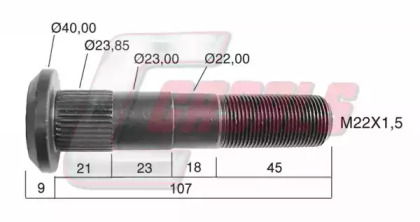 Болт CASALS 21180