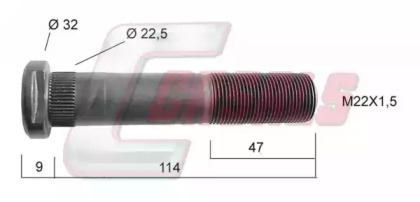 Болт CASALS 21188