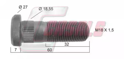 Болт CASALS 21199