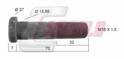 Болт CASALS 21200