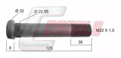 Болт CASALS 21220