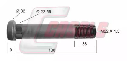 Болт CASALS 21221